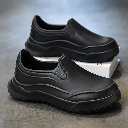Chef's Shoes, Four-Season Kitchen Special Work Shoes, Hotel Wear, Waterproof, Non-Slip, Oil-Proof, Soft-Soled, Lightweight Labor Protection Shoes Wholesale