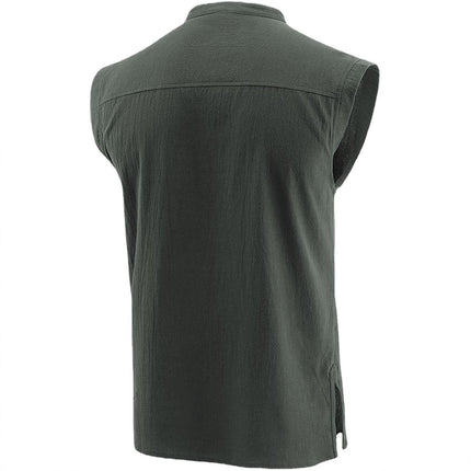 2025 Amazon Wish New Men's Clothing Medieval Clothing Retro Men's Short Vest Halloween Costume