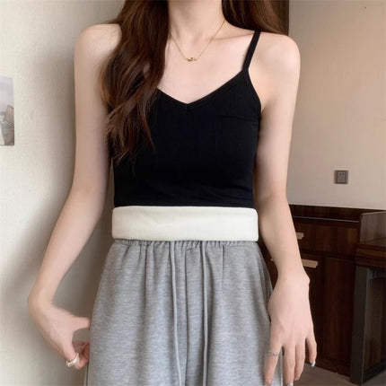 Cross-Border Foreign Trade Popular German Velvet Thickened Cold-Proof Thermal Vest Autumn and Winter Seamless Slimming Inner Layering Shirt