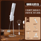 Electroplated white double head + plastic bracket
