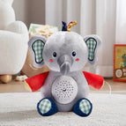 27CM / Sound and light appease doll-elephant