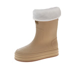 Khaki (edged version) plus cotton, one size larger / 36/37