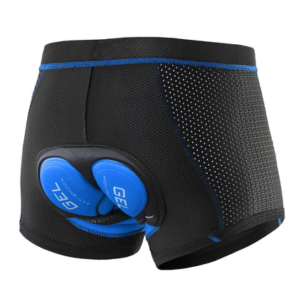 New Cycling Underwear Men's and Women's Thickened Silicone Mountain Cycling Pants Quick-drying Road Bike Shorts Four Seasons Bike Suit