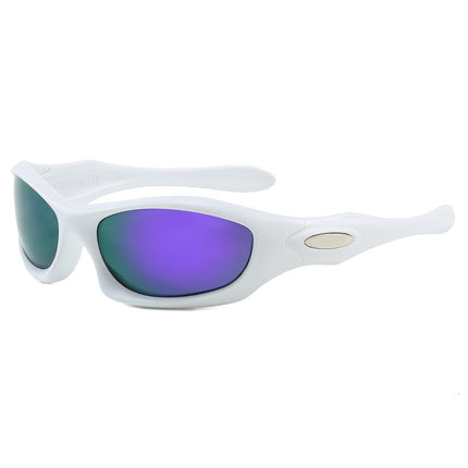 European and American Cross-Border Polarized Sunglasses for Men and Women Tr Retro Oval Frame Outdoor Cycling Driving Sunglasses Monster Dog