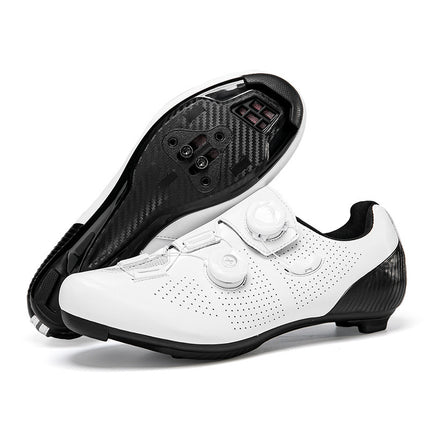 Cross-border New Road Car Lock Shoes Hard Bottom Bike Shoes suit Breathable Lockless Cycling Shoes Men's Mountain Bicycle Shoes