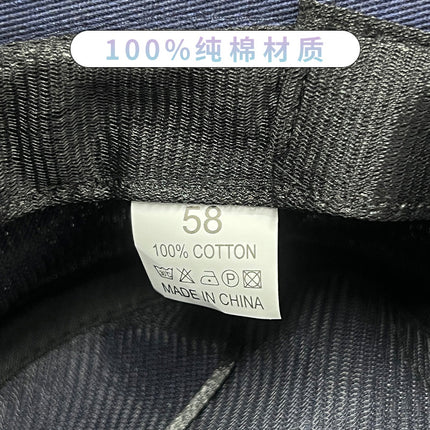 Cross-border pure cotton fisherman hat wholesale Japanese solid color face small bucket hat men's and women's light plate basin hat embroidered logo