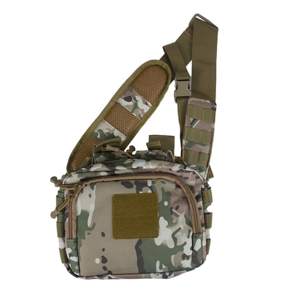 Outdoor Multifunctional Tactical Crossbody Bag, Sports Shoulder Bag, Water-Repellent Military Fan Multifunctional Magazine Pistol Storage Bag