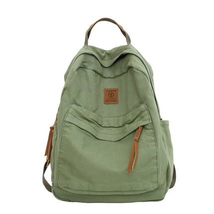 Schoolbags for Men and Women, Backpacks for Middle and High School Students, Travel Lightweight Backpacks, Large-Capacity Casual Canvas Travel Bags