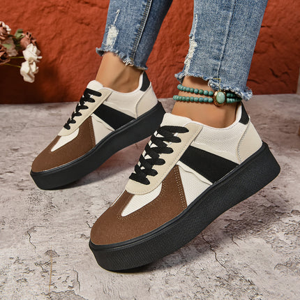 Universal Retro German Training Shoes Women's 2024 Autumn New Thick-soled All-match Women's Shoes Casual Sports Shoes Board Shoes