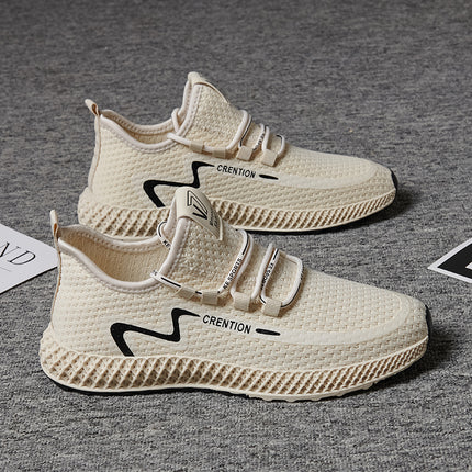 Canvas Men's Shoes Summer Breathable Thin Lazy Slip-on Casual Sneakers Sports Cloth Shoes Fisherman Trendy Shoes