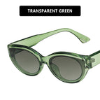 Transparent green / Metal Hinges