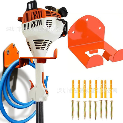 Heavy Lawn Mower Hanger Garden Power Tool Hook Wall Mounted Garage Bracket Weedeater Hanger