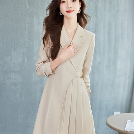 Gao Ding Light Luxury Suit dress Women's 2024 New Business Wear Business Commuter Gold Store Sales Department Work Clothes