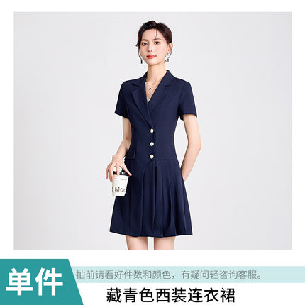 Suit dress Women's Summer Jewelry Store Temperament Professional Workwear Skirt High-class Beauty Salon Temperament Workwear