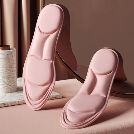 Dropshipping 5D Sports Ultra-Soft High-Heeled Shoes with Poop-Stepping Military Training Shock-Absorbing Sweat-Absorbing Deodorant Thickeneded Soft-Soled Insoles
