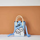 Nice cat blue / 12*18