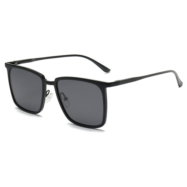 New Aluminum-Magnesium Polarized Sunglasses for Men for Driving, Anti-Uv Glare Color-Changing Glasses, Sun Protection Sunglasses