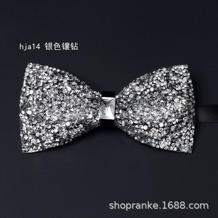 Wheat Gold Velvet Bow Tie Men's Formal Banquet Knot Wedding Groom Groomsman Dress British Bow Knot-Free