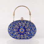 Sunflower blue portable O-chain / 20X15X5cm