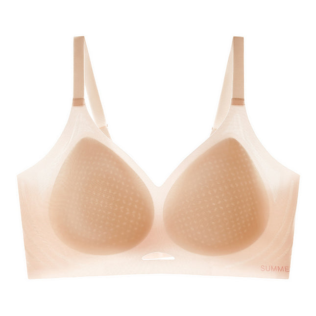 Lightweight Traceless Underwear Women's Thin Breathable Summer Rimless Vest Beautiful Back Tube Top Bra