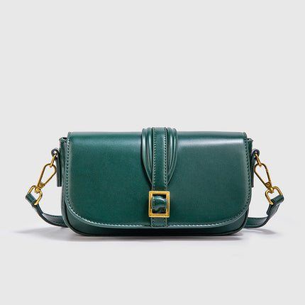 Z bag cross-border new tofu bag green classic buckle single shoulder messenger bag mini all-match small square bag