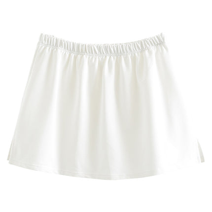 Fart curtain women's sweater bottoming artifact hem spring, autumn and winter all-matching cotton inner wear covering butt bottoming skirt