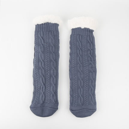 Europe and the United States cross-border thickened fleece-lined dispensing non-slip socks sleep socks carpet floor socks warm Socks autumn and winter