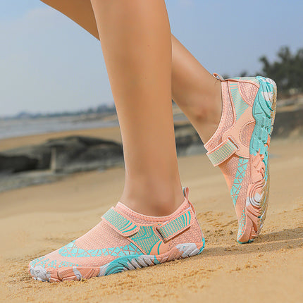 Tracing Beach Shoes Men's Soft Bottom Snorkeling Swimming Shoes Women's Diving Shoes Drifting Wading Shoes Quick-drying Anti-cutting Shoes