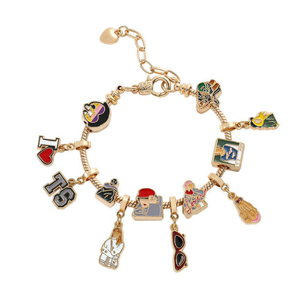 Cross-border Amazon New Products List European and American Creative 1989 Beaded Bracelet TS Panjia Beaded diy Bracelet Jewelry