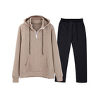 Khaki + black / S