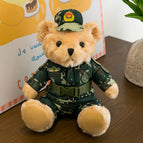 25cm [ready stock high quality] / Brown-armed police bear
