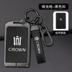Matte + buckle black crown