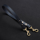 Navy blue shoulder (60cm) straight gold