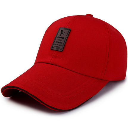 Four Seasons New Versatile Baseball Cap Deep Crown Wide Brim Polyester Cotton Peaked Cap Women's Face-Slimming Sun Protection Hat Sunshade Hat