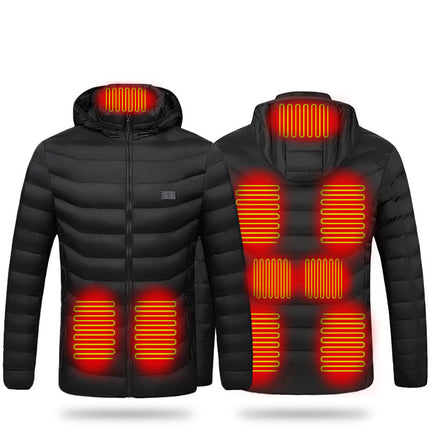 Heated Cotton Clothing for Winter in District 249, District 11, District 19, Smart Heated Cotton Jacket, Unisex Heated Clothing Jacket