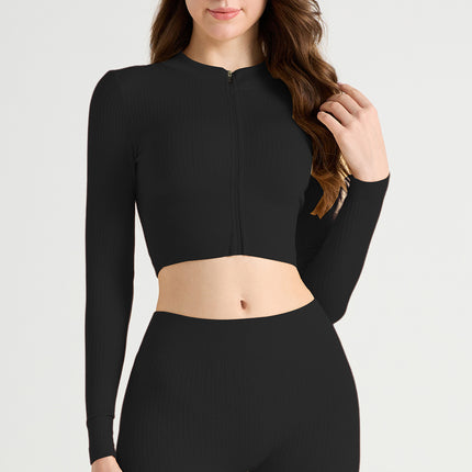 Cross-Border Threaded Yoga Clothing Sports Suit, High-End Women's Wearable Seamless Training Quick-Drying Running Fitness Clothing