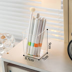 Transparent pen holder 1 grid style [single carton packaging]
