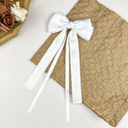 Large and small ribbon style white