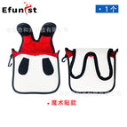 Rabbit Ears-red Velcro closure