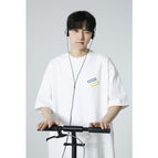 White short-sleeved men's clothing-3086 [pure cotton] / S [recommendation 45-57.5kg ]