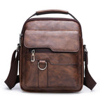 Brown vertical large bag