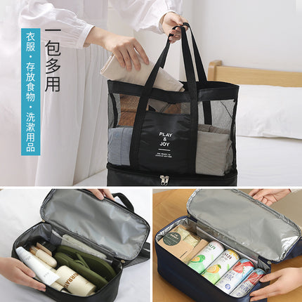 Waterproof Swimming Bag, Wet and Dry Separation, Women's Fitness Bag, Swimsuit Storage Bag, Backpack, Men's Sports Equipment, Satchel Beach Bag