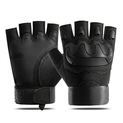 Fighting Training Tactical Gloves Men's Outdoor Mountain Climbing Protection Anti-slip Cycling Windproof Touch G03-XRQ