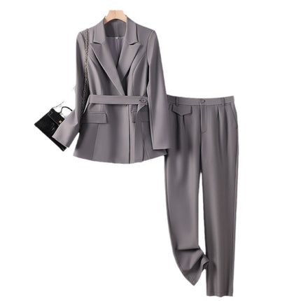 High-level Elegant Professional Suit Jacket Women's Autumn New Slim-fit Slimming High-end Professional Dress Suit suit