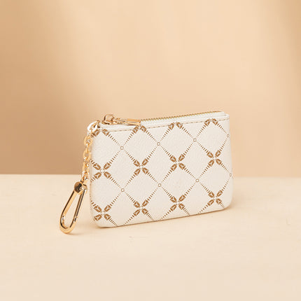 Coin Purse 2024 New Fashion Brand Creative Decorative Small Hanging Bag Women's Key Bag Simple Printed Mini Card Bag