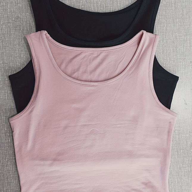2 Women's Sports Casual Vests Sleeves Tops Cross-Border Dropshipping