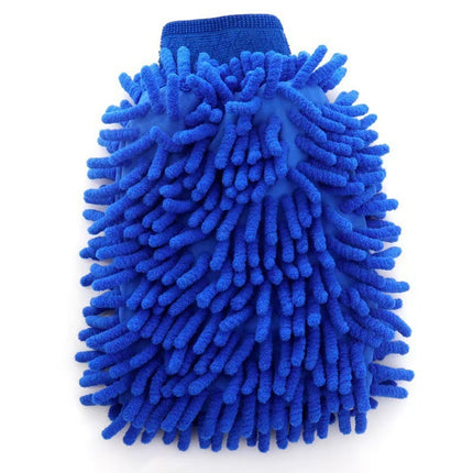 Car Cleaning Gloves Chenille Coral Gloves Car Washing Double-sided Rag fleece-lined Thickened Car Washing Gloves
