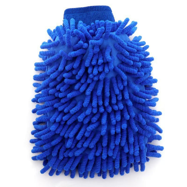 Car Cleaning Gloves Chenille Coral Gloves Car Washing Double-sided Rag fleece-lined Thickened Car Washing Gloves