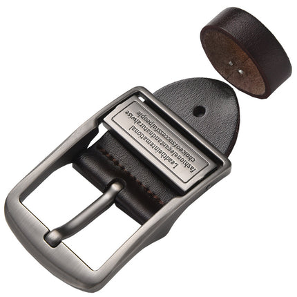 Men's Belt Buckle Pin Buckle Belt Buckle Head Waist Trousers Belt Buckle Head Leather Belt Belt Buckle Fittings