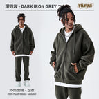 Sweater-dark iron gray / S